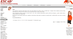 Desktop Screenshot of escad.cz